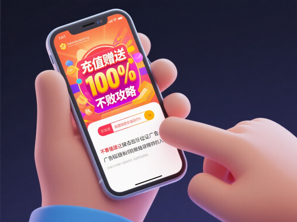 不要随意点开未经验证的广告：吸引人的广告链接可能是