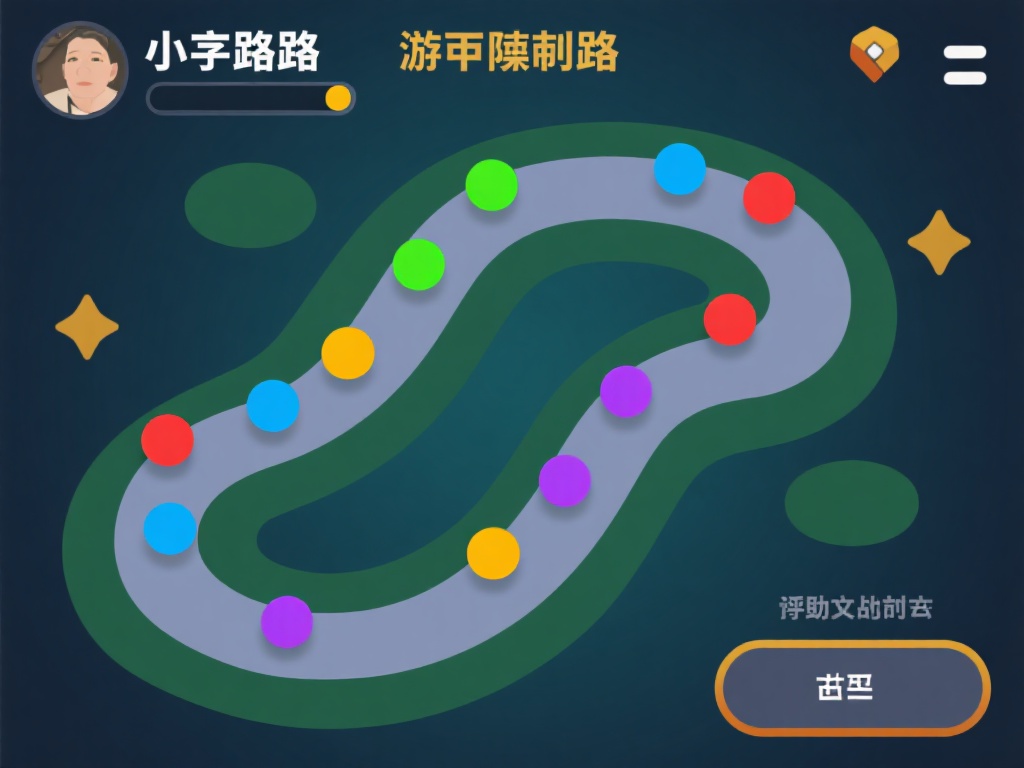 小路和曱甴路：它们更侧重于通过不同颜色的点，进一步