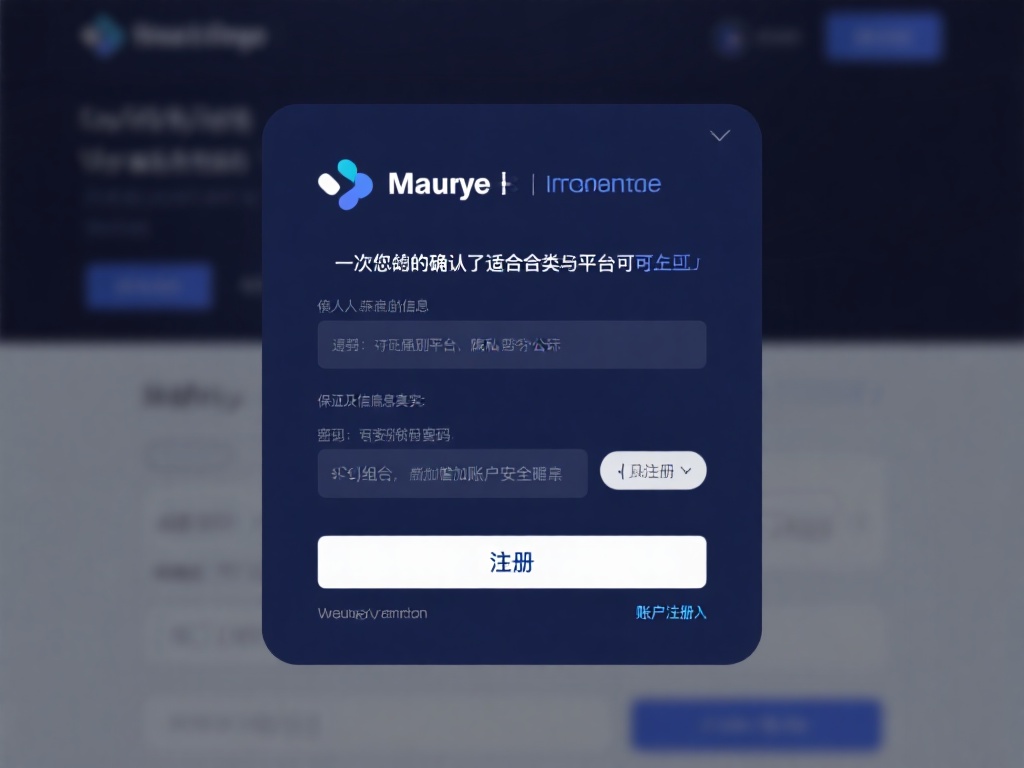 一旦您确定了适合您的平台，就可以进行账户注册了。点