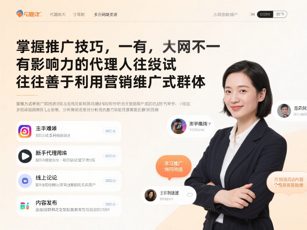 新手到专家:揭秘成为成功百家乐代理商的成长秘诀 掌握推广技巧:动用多元化营销手段
推广是主要难点