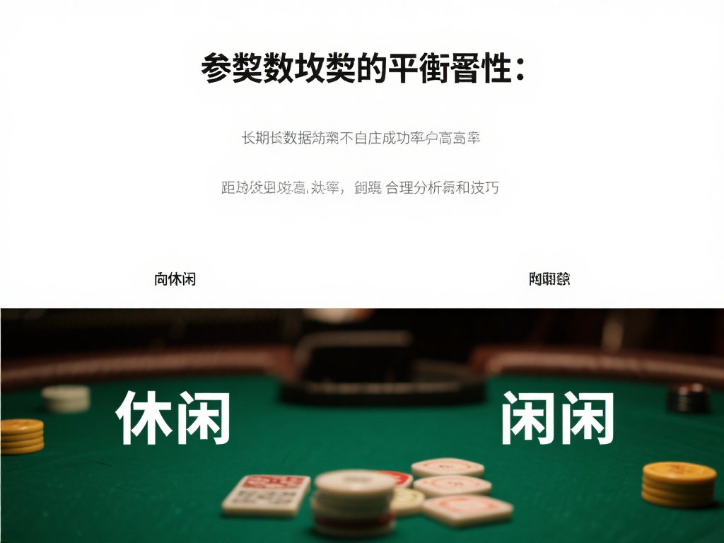 掌握百家乐买闲技巧的实战攻略与核心秘诀 概率的均衡性:从长期数据来看,虽然庄的成功率略高于