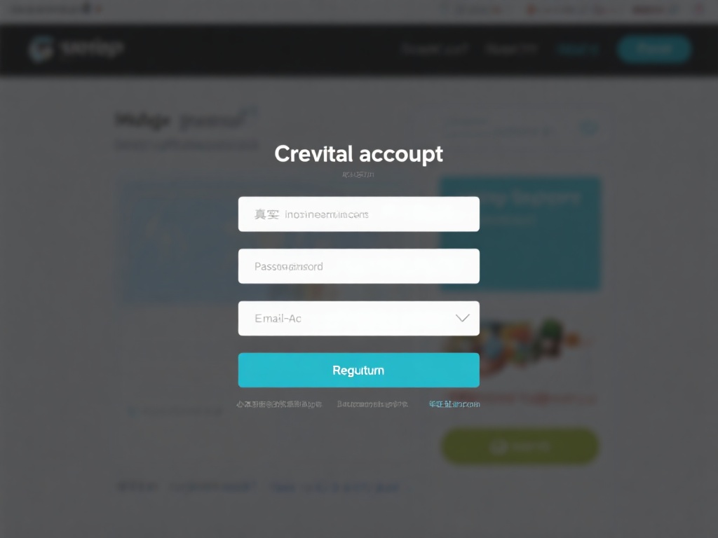 创建账户：点击官网的注册按钮，填写真实信息，包括用